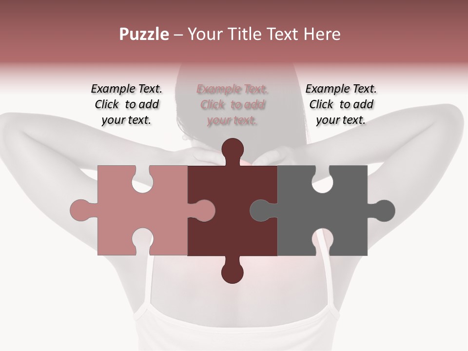 Illness Woman Fatigue PowerPoint Template