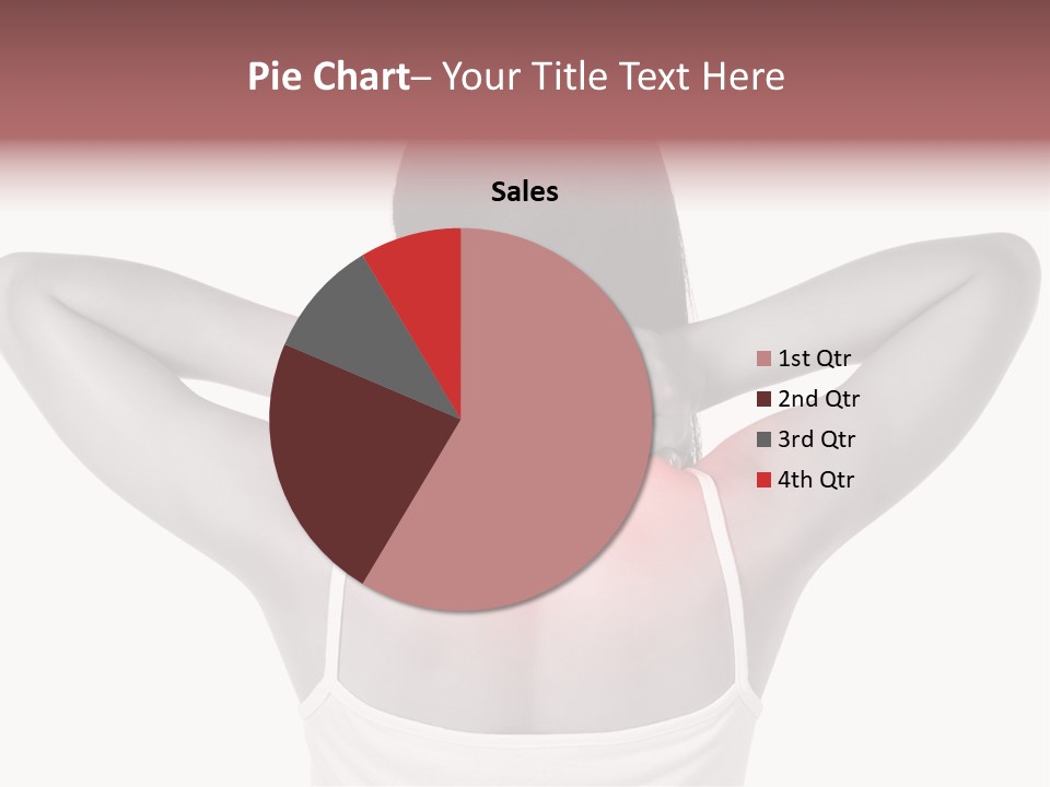 Illness Woman Fatigue PowerPoint Template