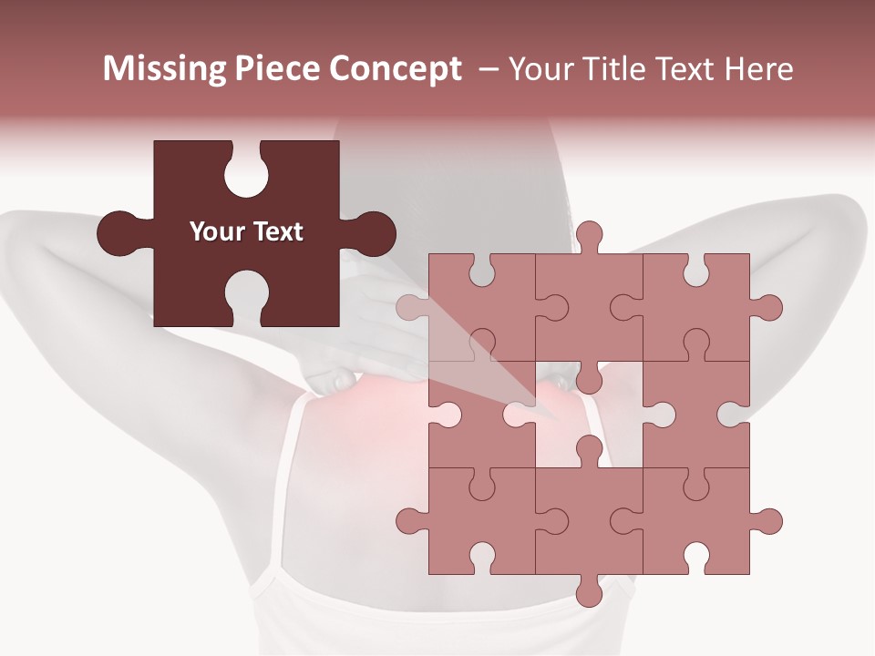 Illness Woman Fatigue PowerPoint Template