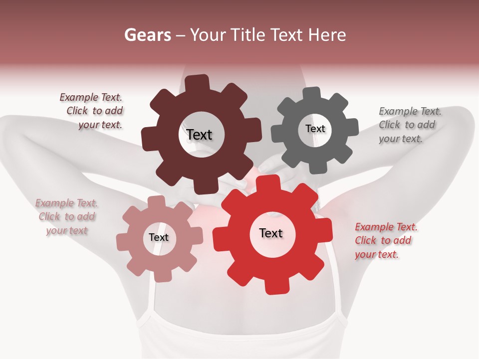 Illness Woman Fatigue PowerPoint Template