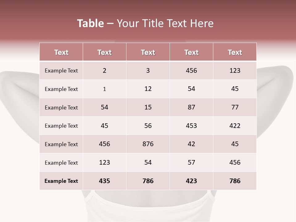 Illness Woman Fatigue PowerPoint Template