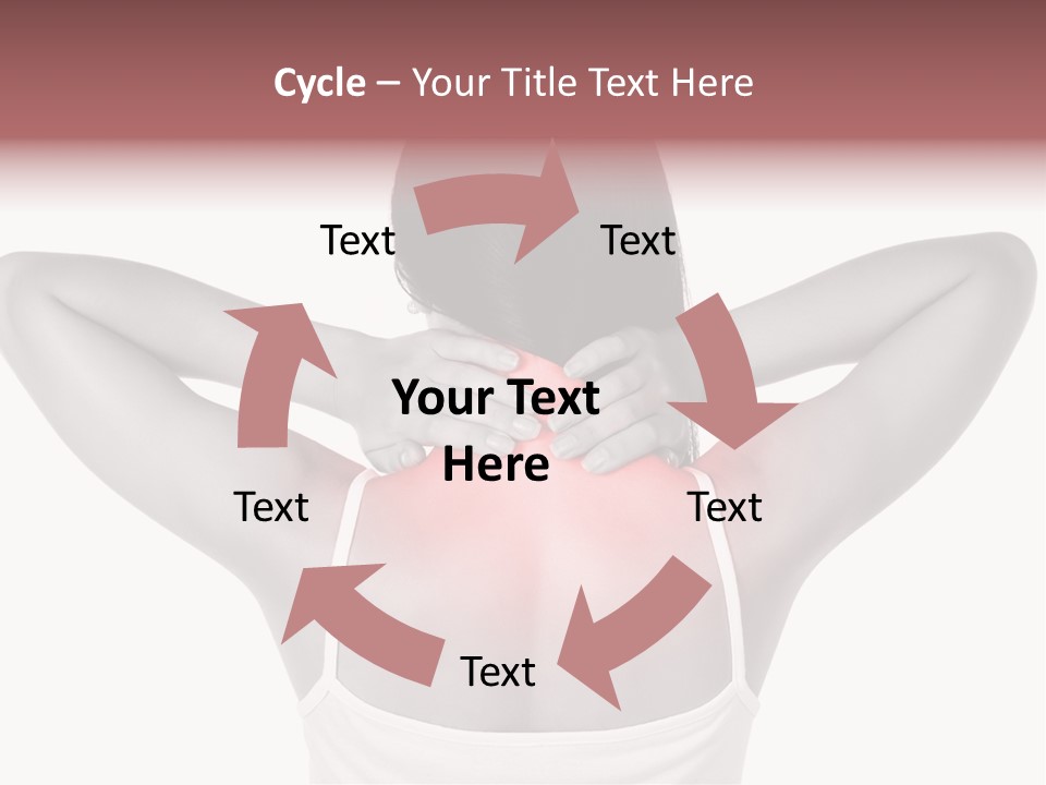 Illness Woman Fatigue PowerPoint Template