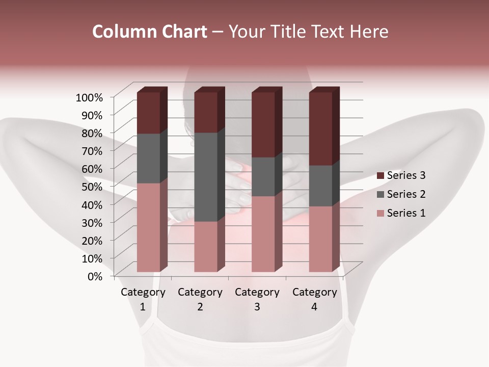 Illness Woman Fatigue PowerPoint Template