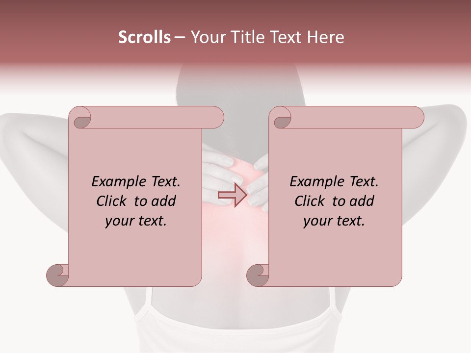 Illness Woman Fatigue PowerPoint Template