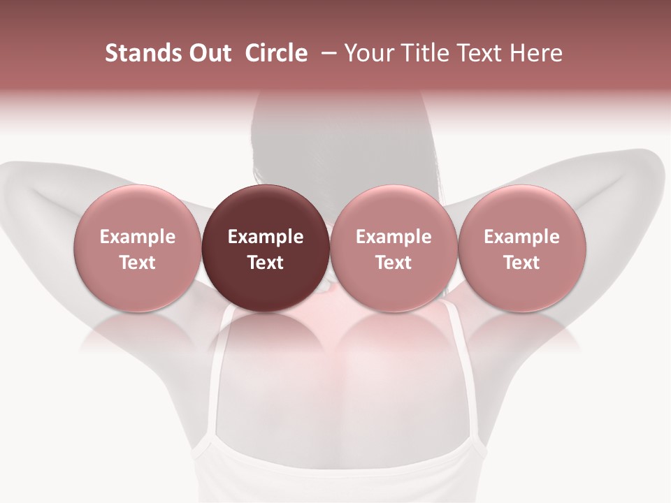 Illness Woman Fatigue PowerPoint Template