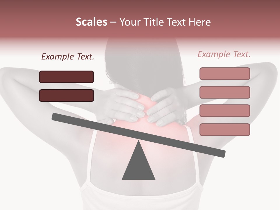 Illness Woman Fatigue PowerPoint Template