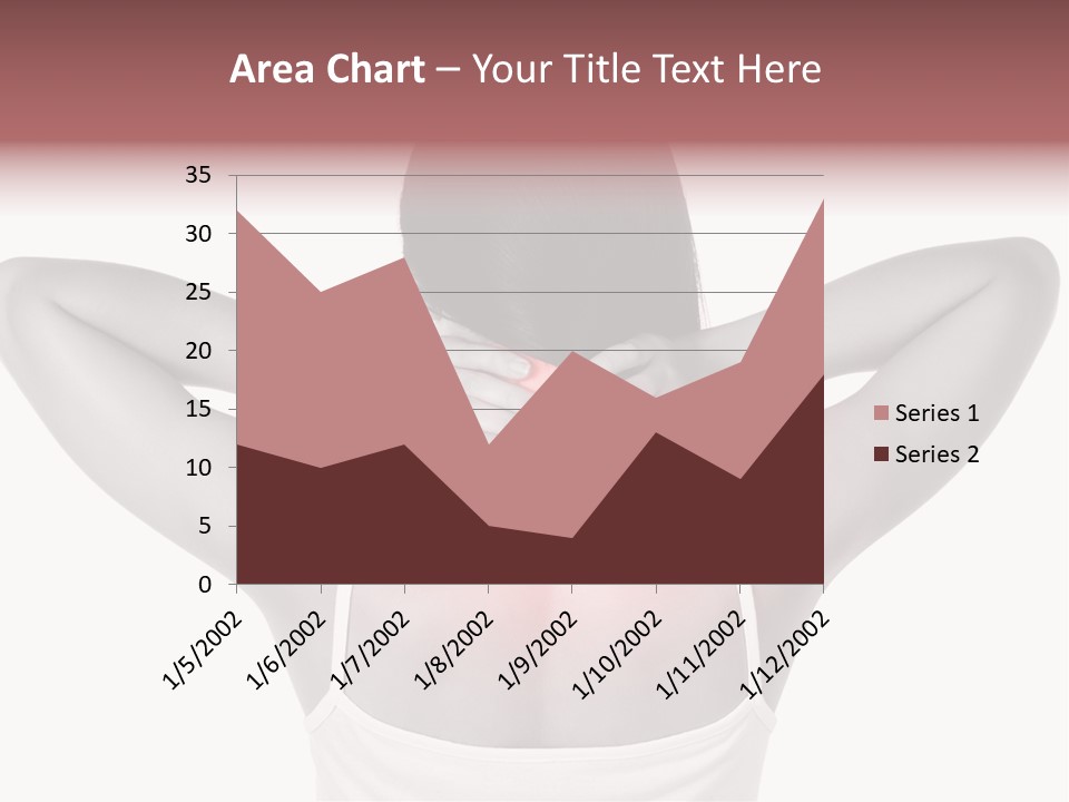 Illness Woman Fatigue PowerPoint Template