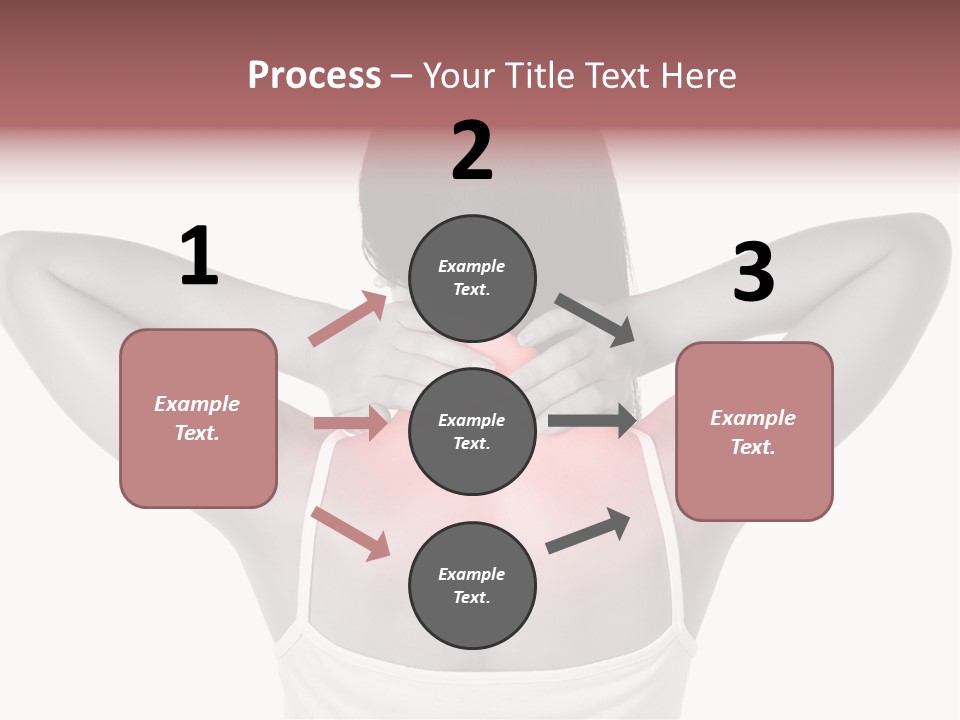 Illness Woman Fatigue PowerPoint Template