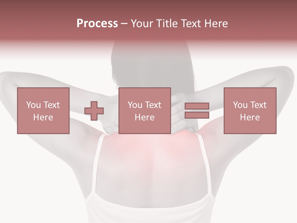 Illness Woman Fatigue PowerPoint Template