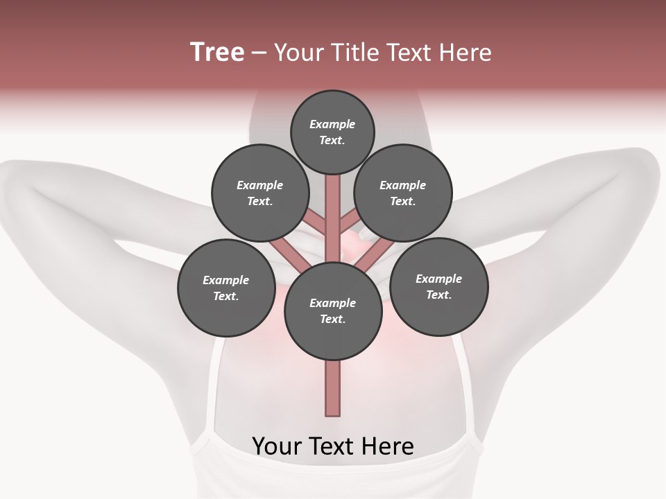 Illness Woman Fatigue PowerPoint Template