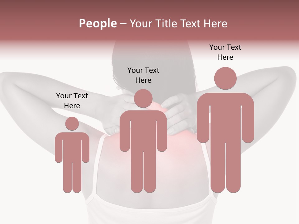 Illness Woman Fatigue PowerPoint Template