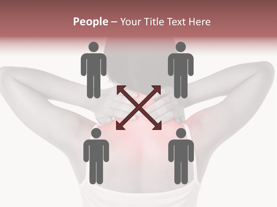 Illness Woman Fatigue PowerPoint Template