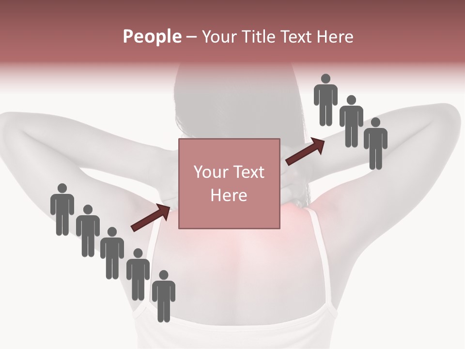 Illness Woman Fatigue PowerPoint Template