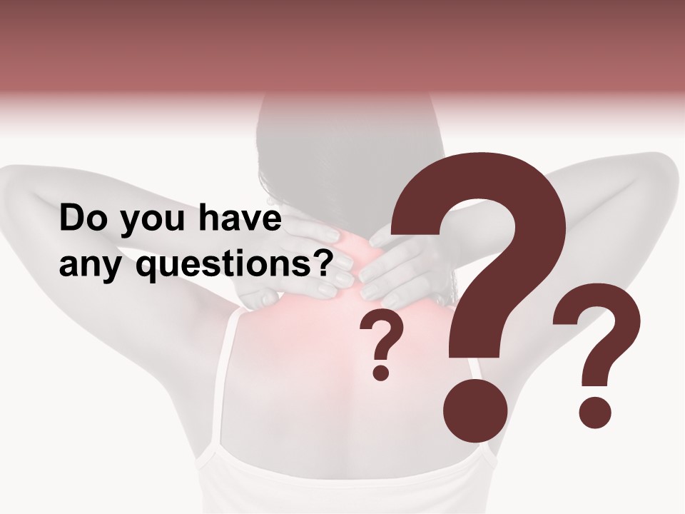 Illness Woman Fatigue PowerPoint Template