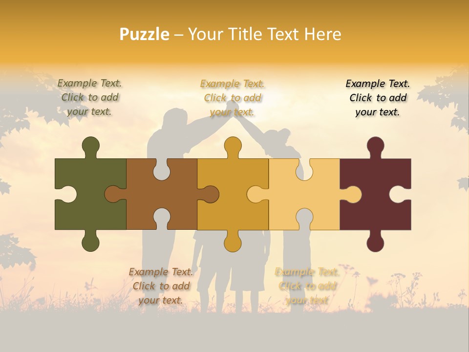 Home Mother Save PowerPoint Template