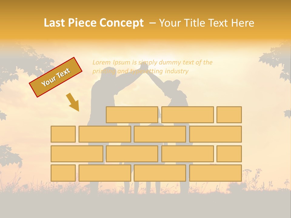 Home Mother Save PowerPoint Template