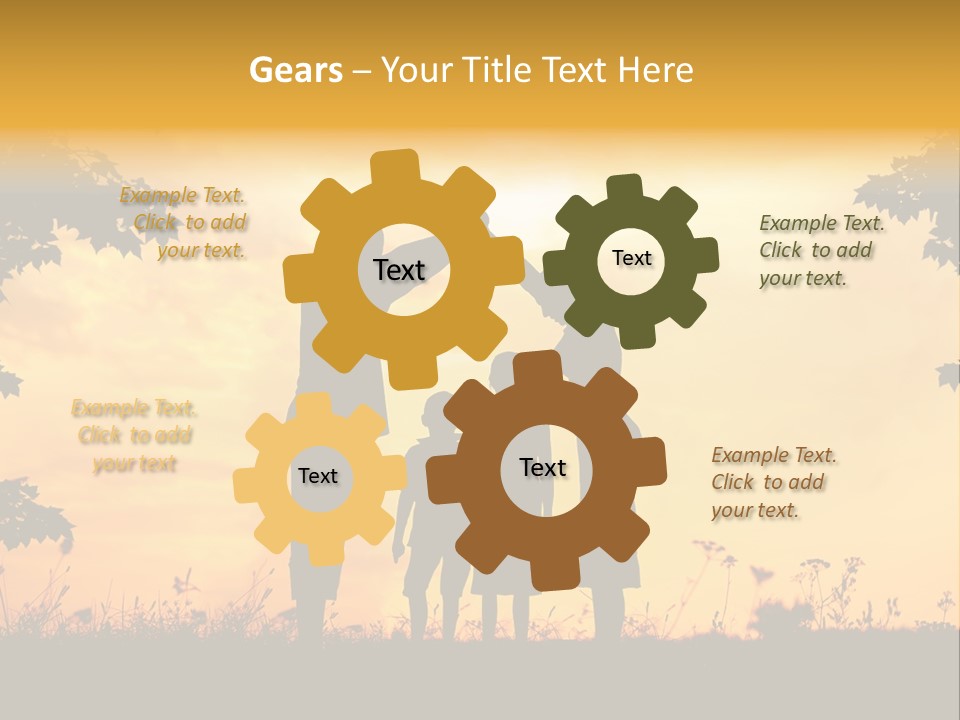 Home Mother Save PowerPoint Template