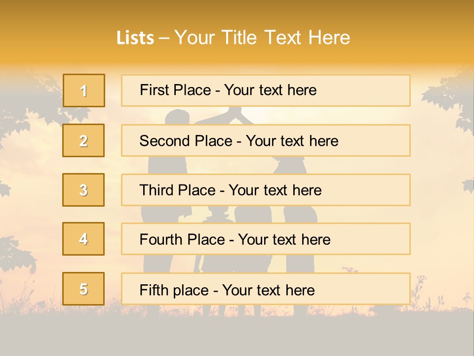 Home Mother Save PowerPoint Template