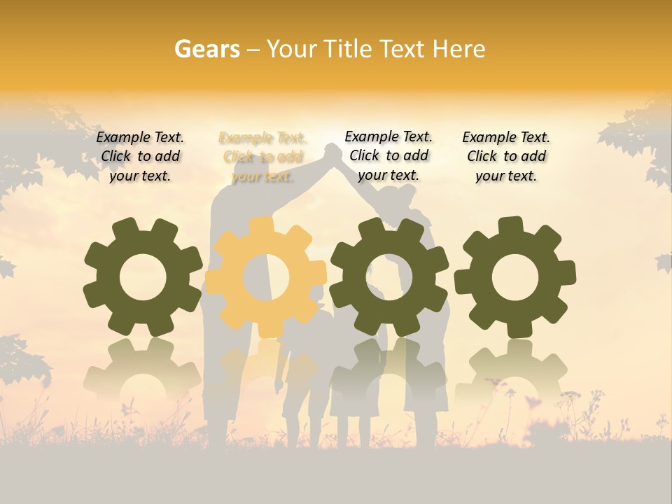 Home Mother Save PowerPoint Template