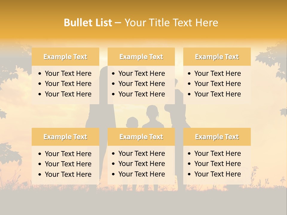 Home Mother Save PowerPoint Template