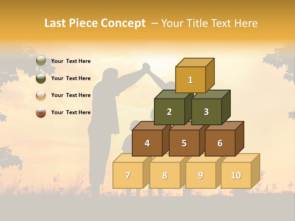 Home Mother Save PowerPoint Template