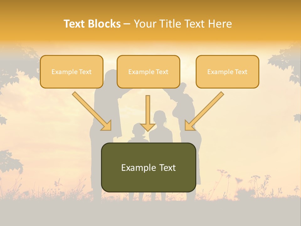Home Mother Save PowerPoint Template