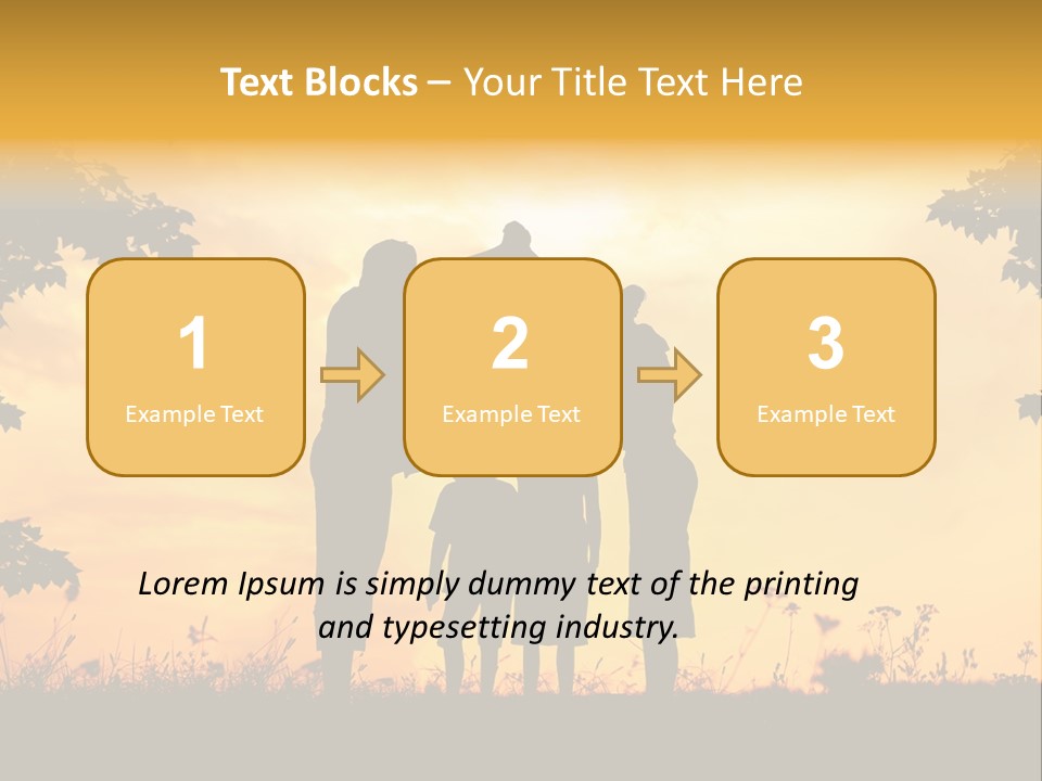 Home Mother Save PowerPoint Template
