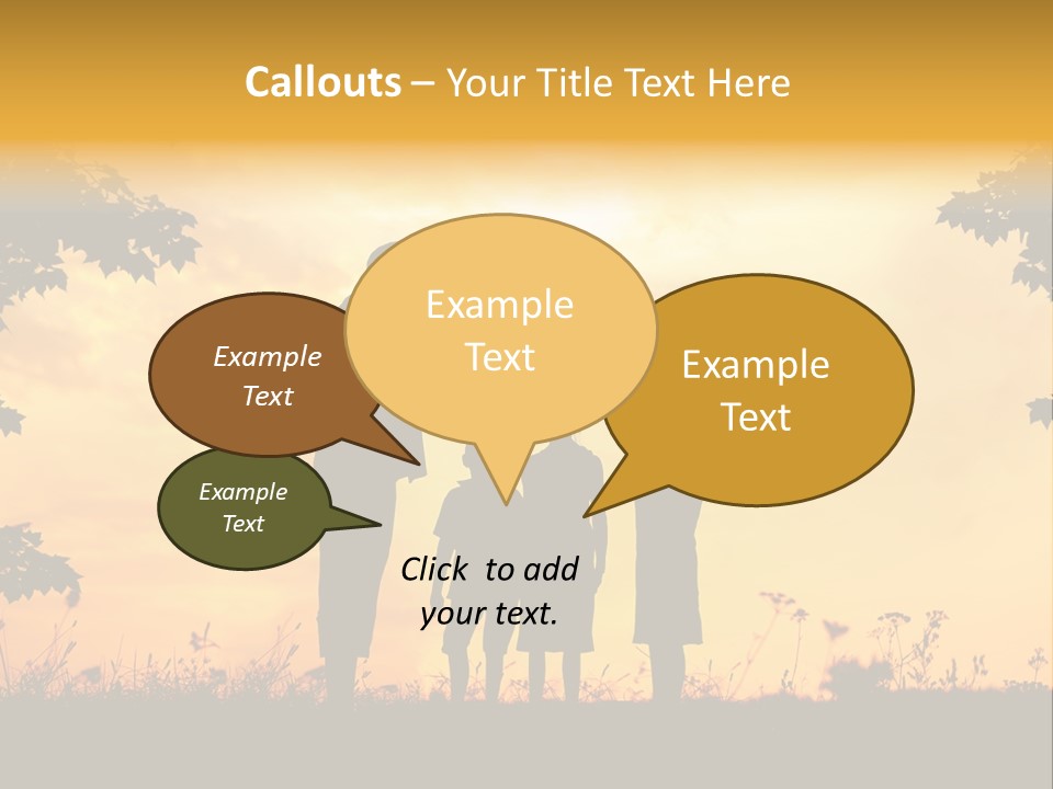 Home Mother Save PowerPoint Template