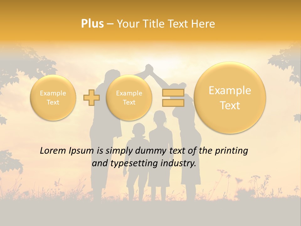 Home Mother Save PowerPoint Template