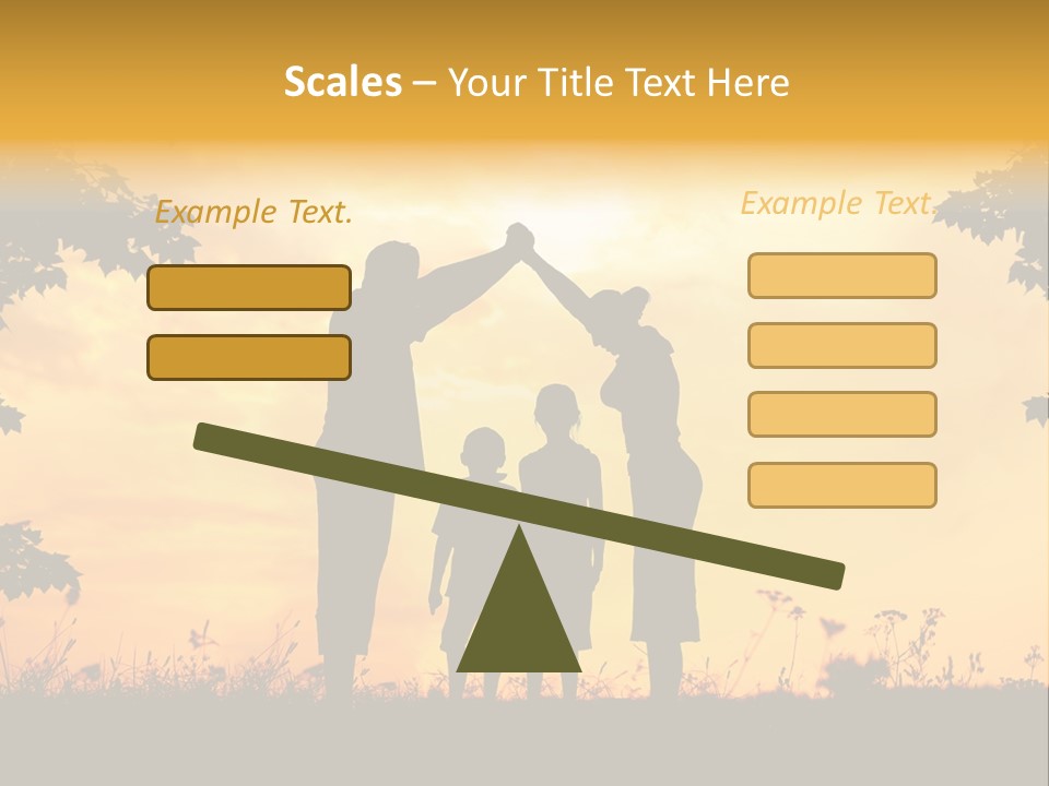 Home Mother Save PowerPoint Template