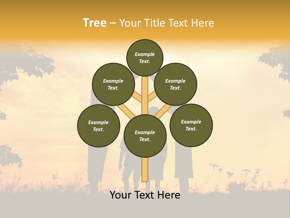 Home Mother Save PowerPoint Template