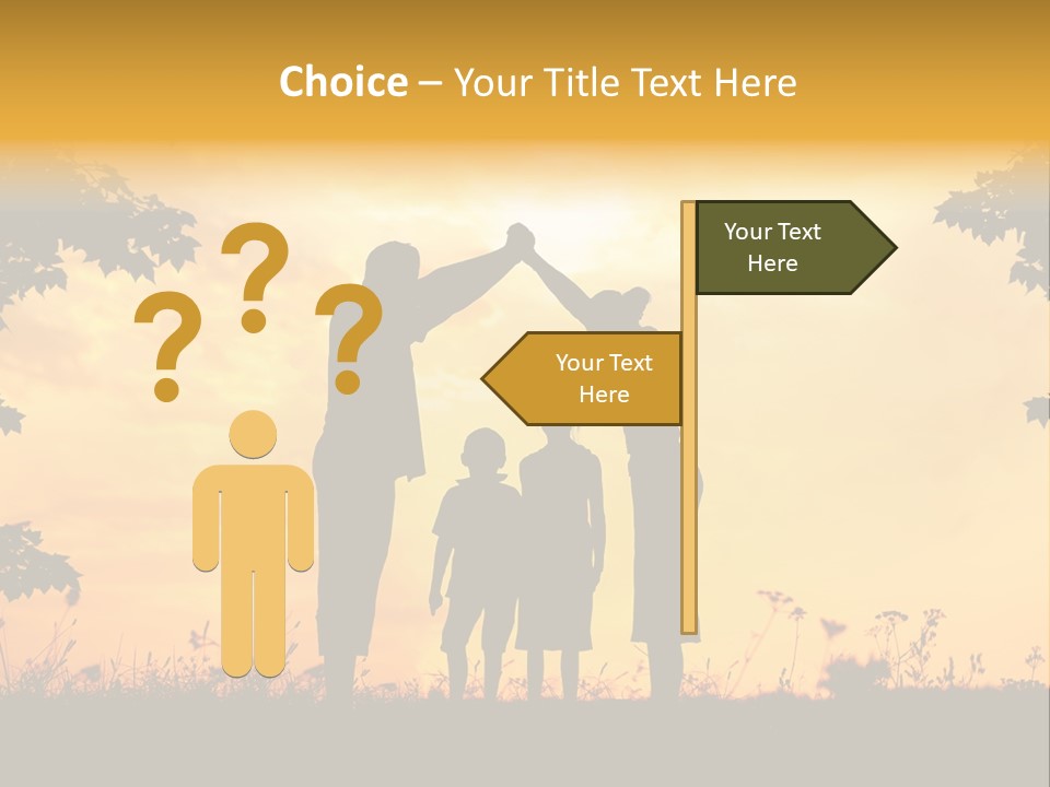 Home Mother Save PowerPoint Template