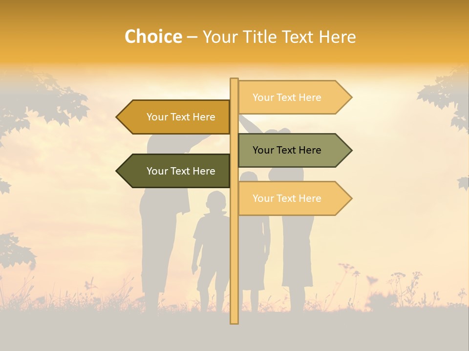 Home Mother Save PowerPoint Template