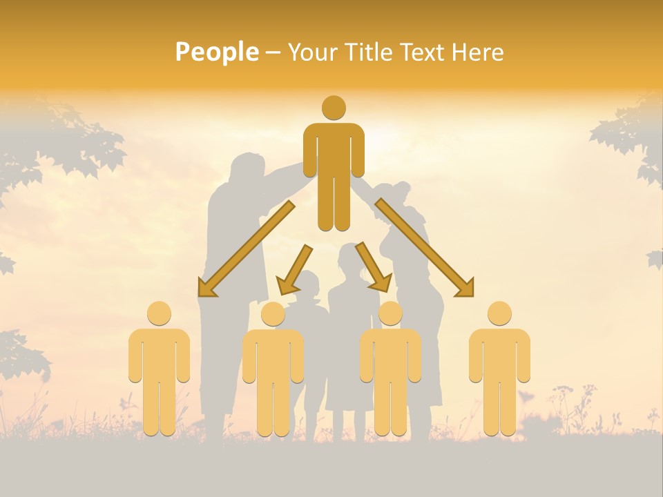 Home Mother Save PowerPoint Template