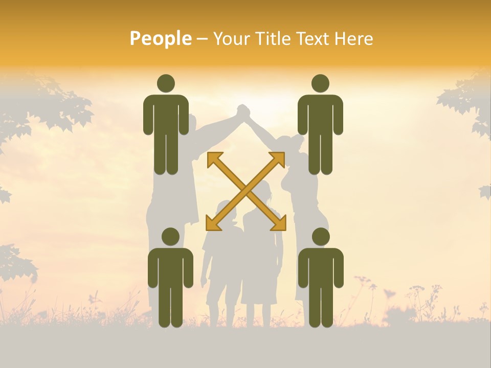 Home Mother Save PowerPoint Template