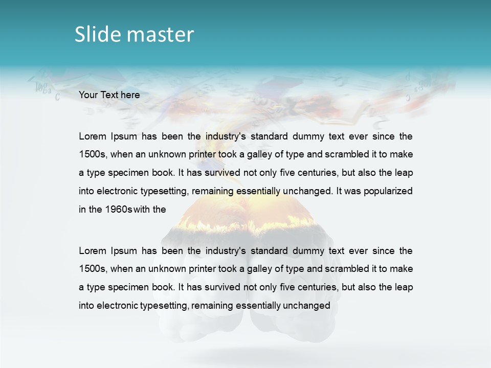 Fatigue Hot Shock PowerPoint Template