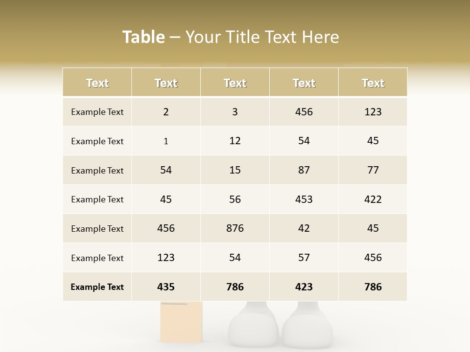 Childhood Feet People PowerPoint Template