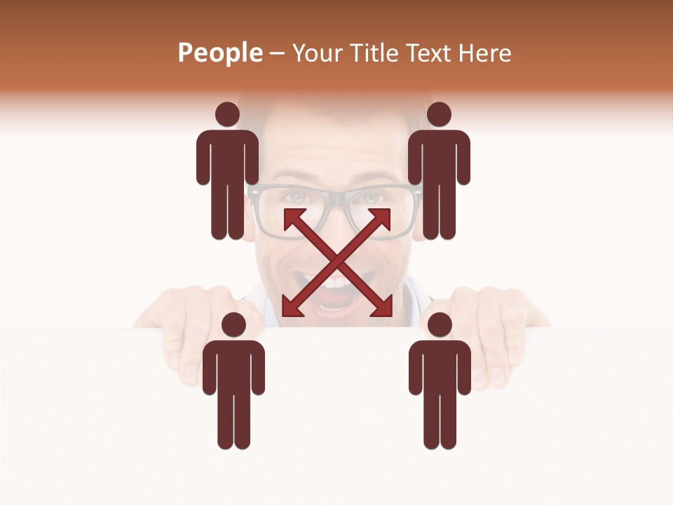 Communication Corporate Team PowerPoint Template