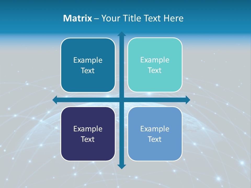 Website Worldwide Map PowerPoint Template