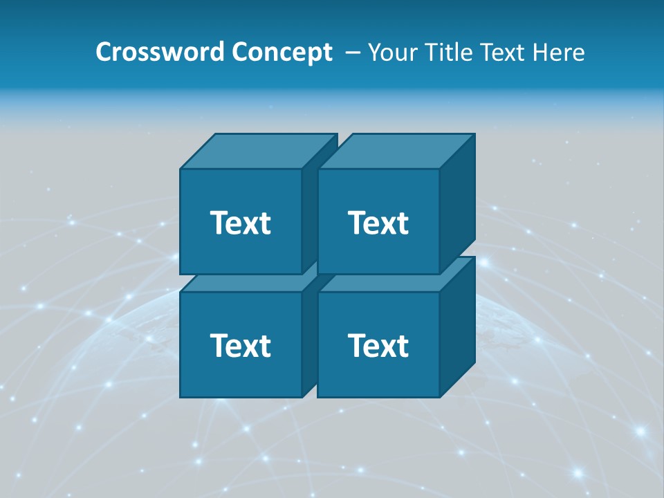 Website Worldwide Map PowerPoint Template