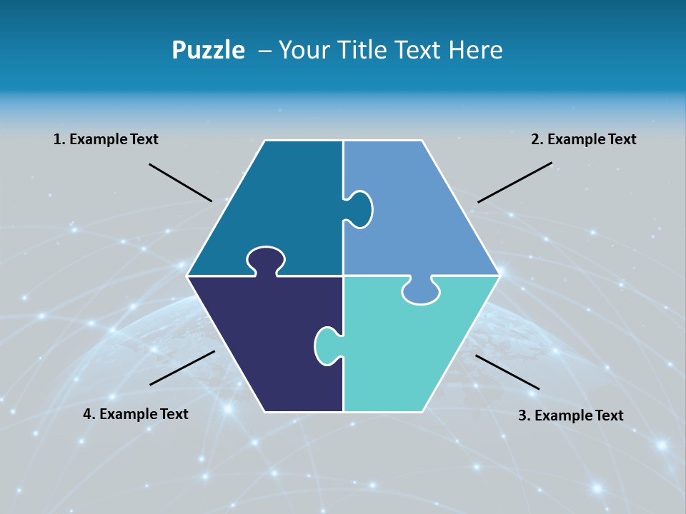 Website Worldwide Map PowerPoint Template