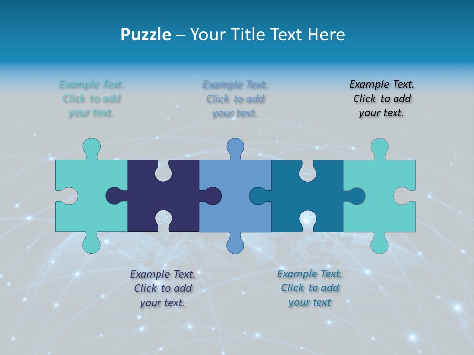 Website Worldwide Map PowerPoint Template