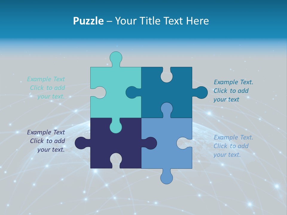 Website Worldwide Map PowerPoint Template