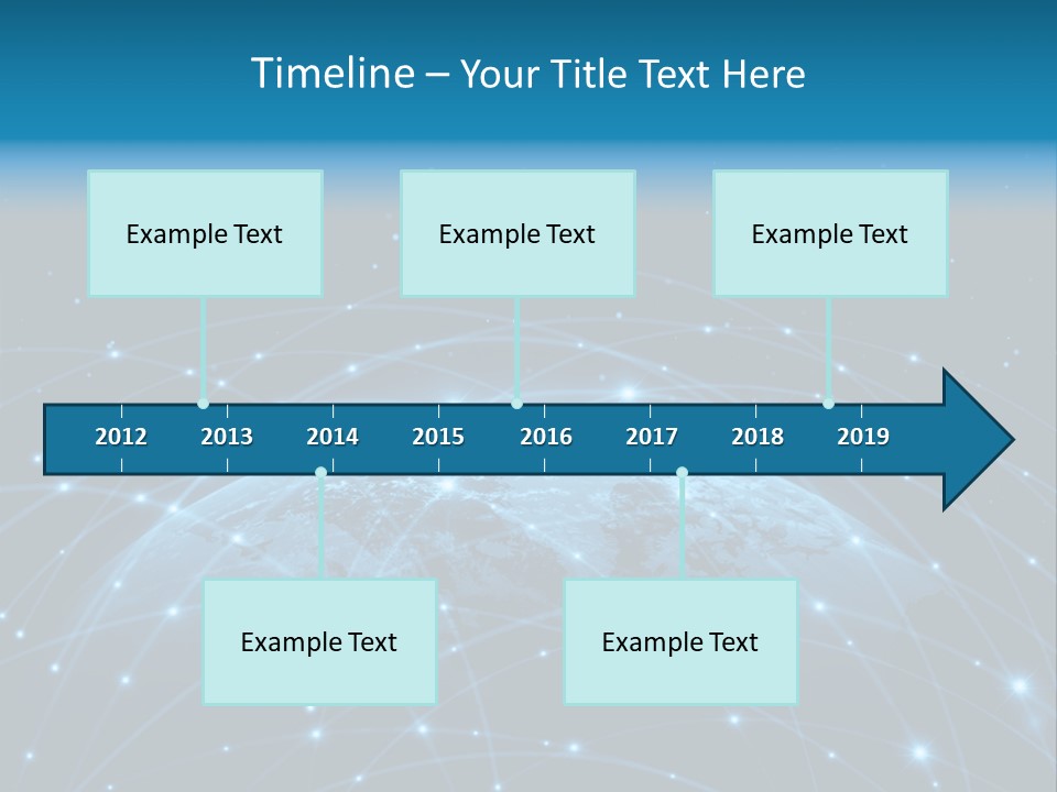 Website Worldwide Map PowerPoint Template