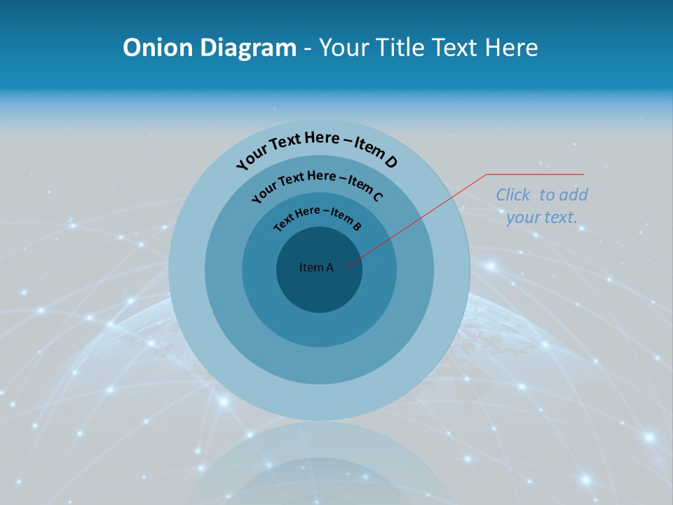Website Worldwide Map PowerPoint Template