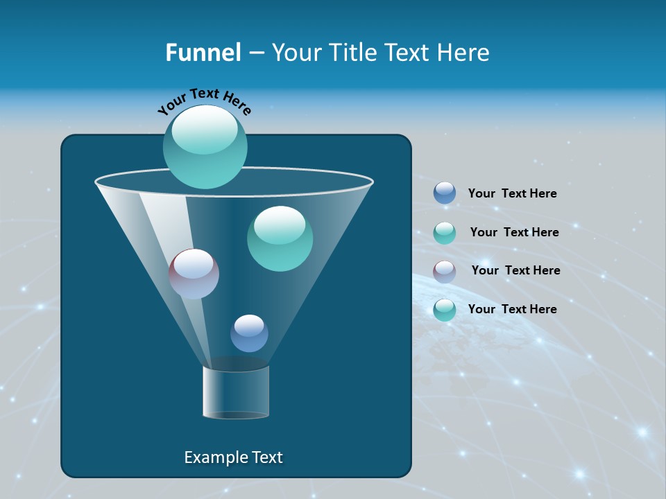 Website Worldwide Map PowerPoint Template