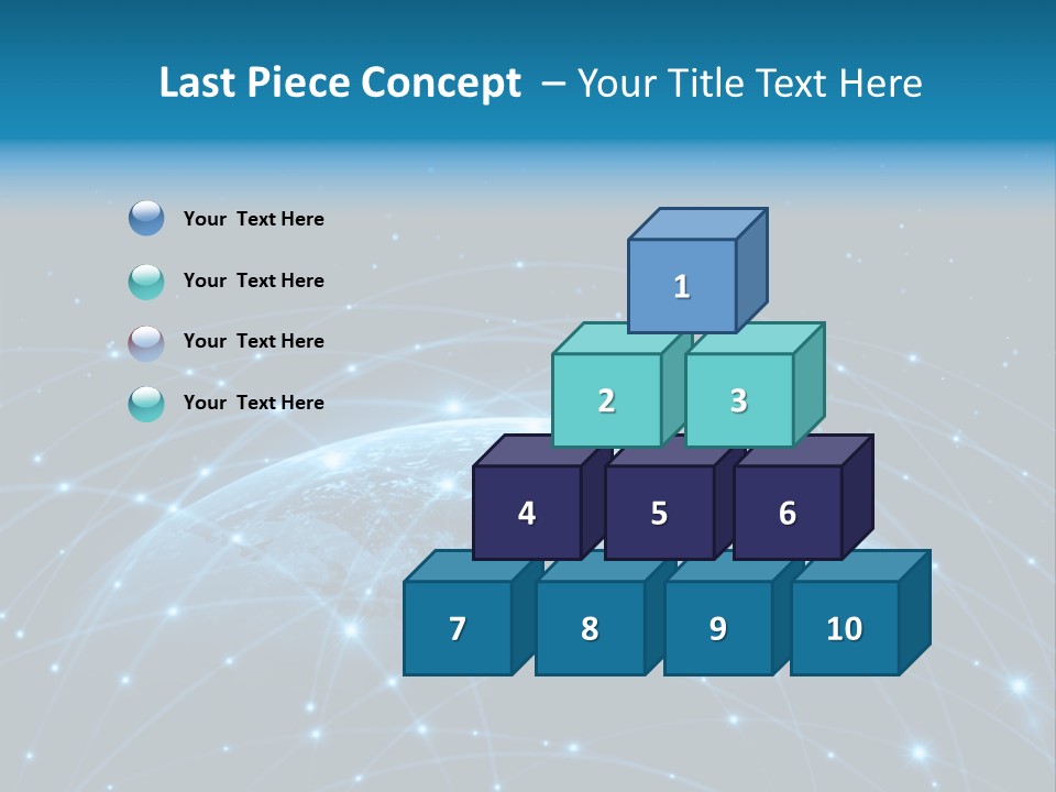 Website Worldwide Map PowerPoint Template