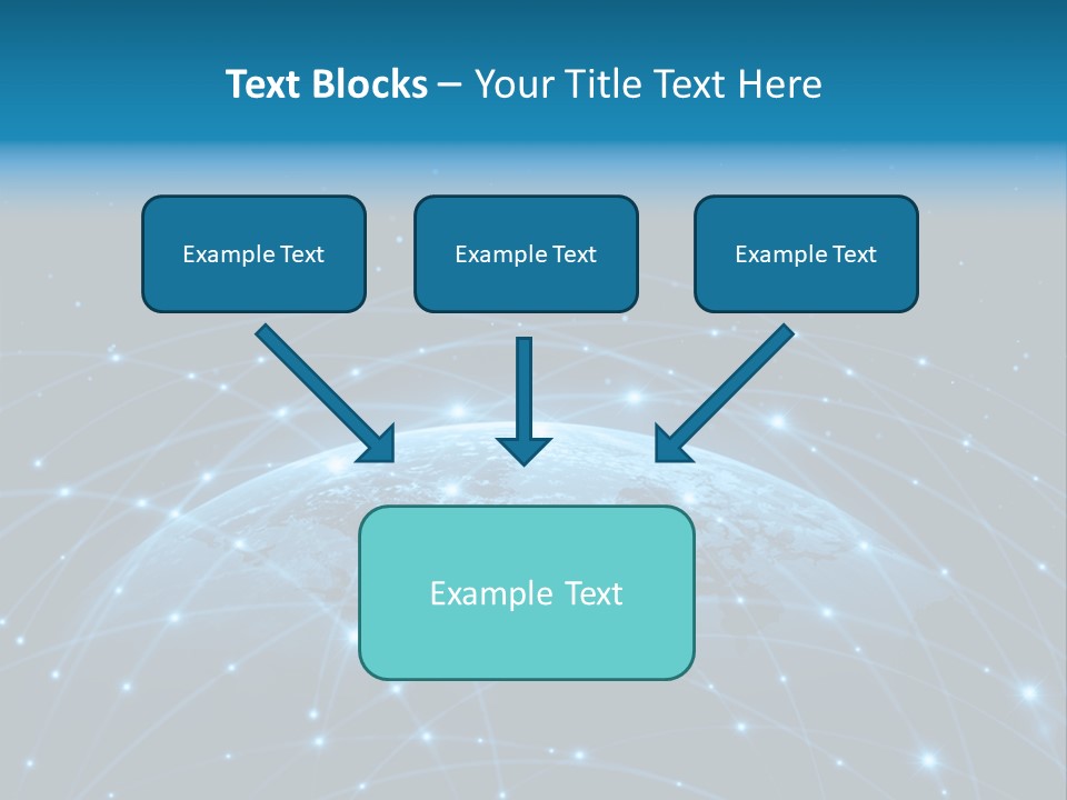 Website Worldwide Map PowerPoint Template