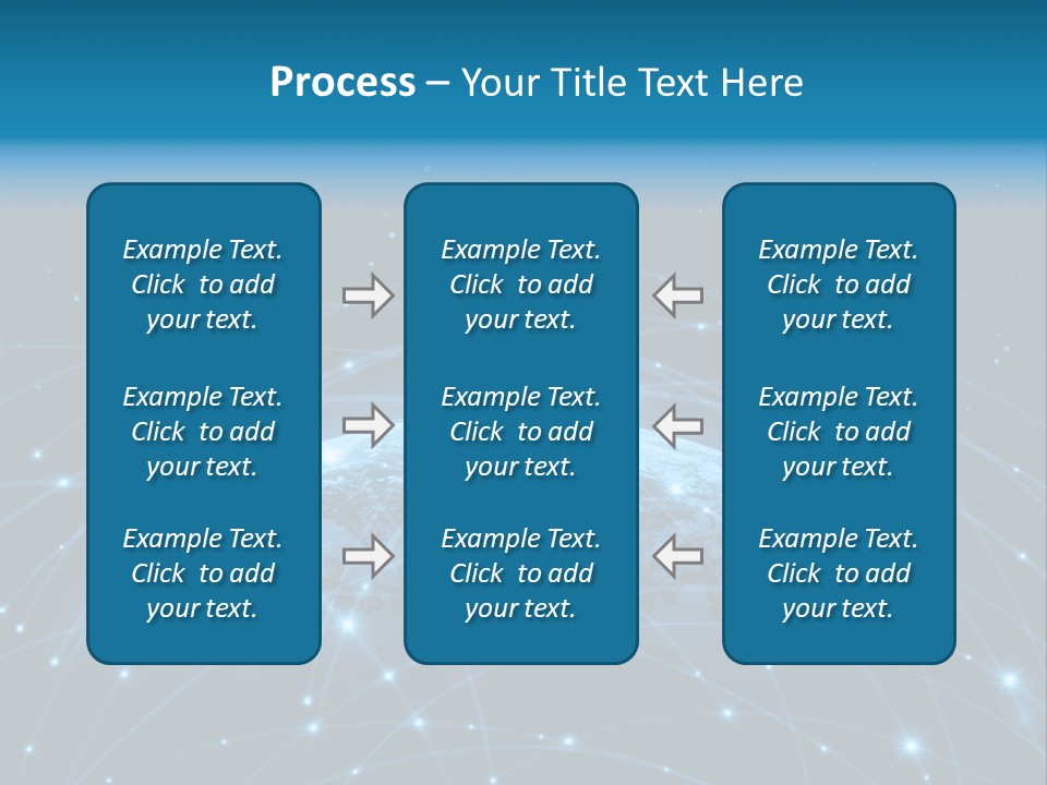 Website Worldwide Map PowerPoint Template
