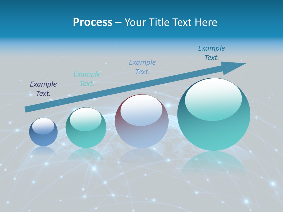 Website Worldwide Map PowerPoint Template